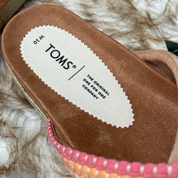 Toms Paloma espadrille slide in “honey” - Picture 4 of 7